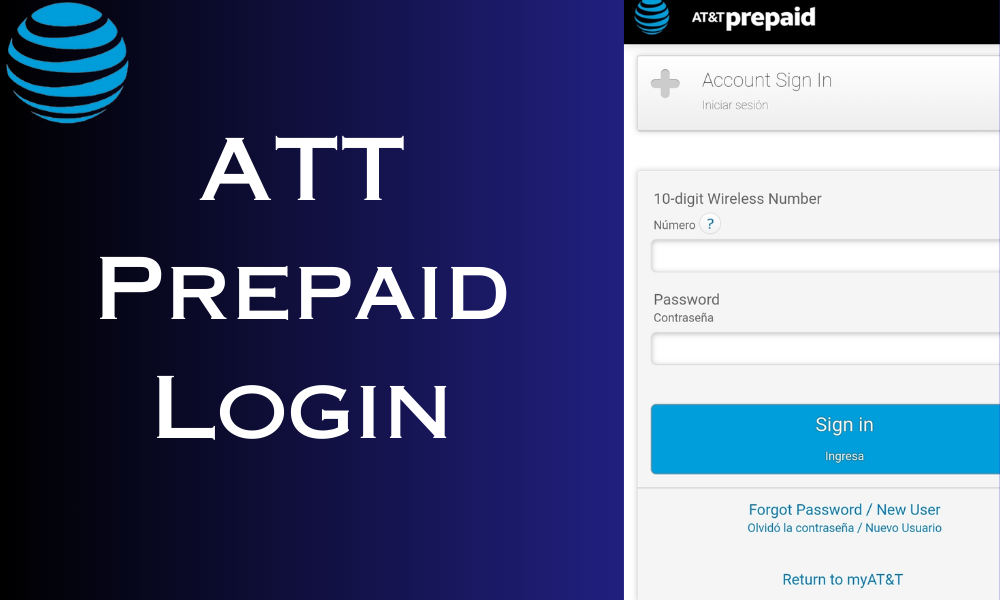 at&t prepaid login